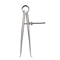 Starrett 274-6" Toolmakers' Inside Spring Caliper & Divider - Solid Nut
