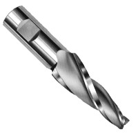 3/8" Tip x 1-1/4" LOC - (1/2°) Per Side Carbide Tapered End Mill - USA